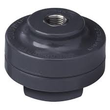 Plast-O-Matic CPVC Diaphragm Seal, 1/2" Process, 1/4" Instrument, Teflon Diaphragm
