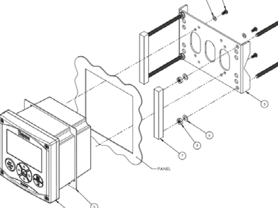 Thermo Orion AquaPro Panel Mount Kit