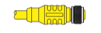 Turck FOUNDATION™ fieldbus Cordset, Connection Cordset (RKCV 490-4M)