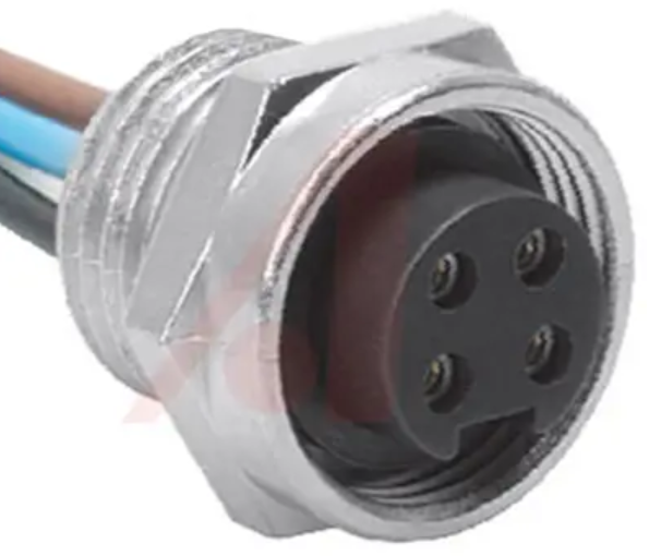 Turck Actuator and Sensor Receptacle, Front Mount (RKFV 40-1M/NPT W/LN)