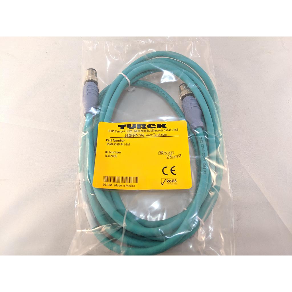 Turck Industrial Ethernet Cable, Extension Cable (RSSD RJ45S 441-5M)