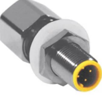 Turck Actuator and Sensor Receptacle, Panel Feed-through (FK FS 4.4/M12)