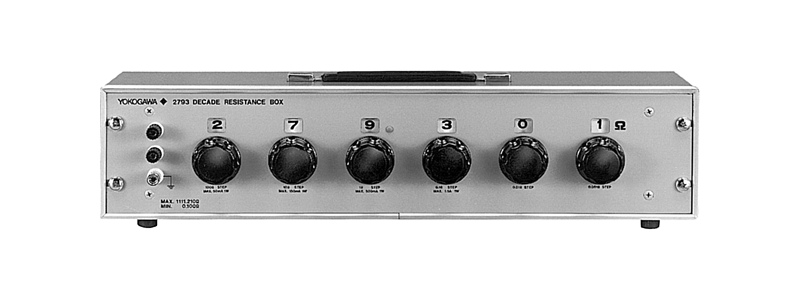 Decade Resistance Box, 100MΩ in 100Ω stops