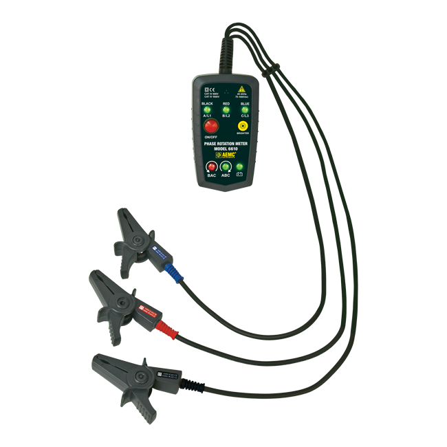 MODEL 6610 PHASE ROTATION METER (NON-CONTACT)