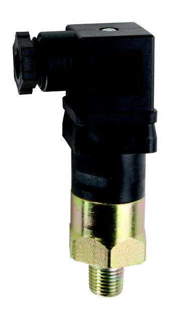 PS71-40-4MNZ-C-FL18, PS71 Series General Purpose Mini Pressure Switch, 250-1000PSI, SPDT, 1/4"MNPT, CE Approved, 18" Leads
