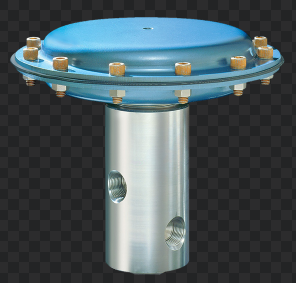 Tescom PRESSURE REDUCING REGULATOR, AIR LOADED, 0-1500PSI OUTLET, 3/4"SEA, Cv=2.0