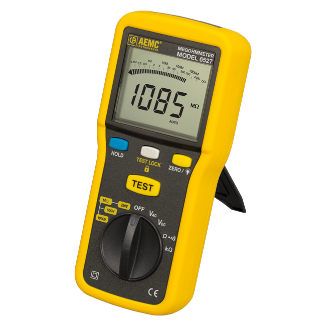Model 6527 Insulation Tester, Megohmmeter, Digital, 0 ohm to 400 kohm