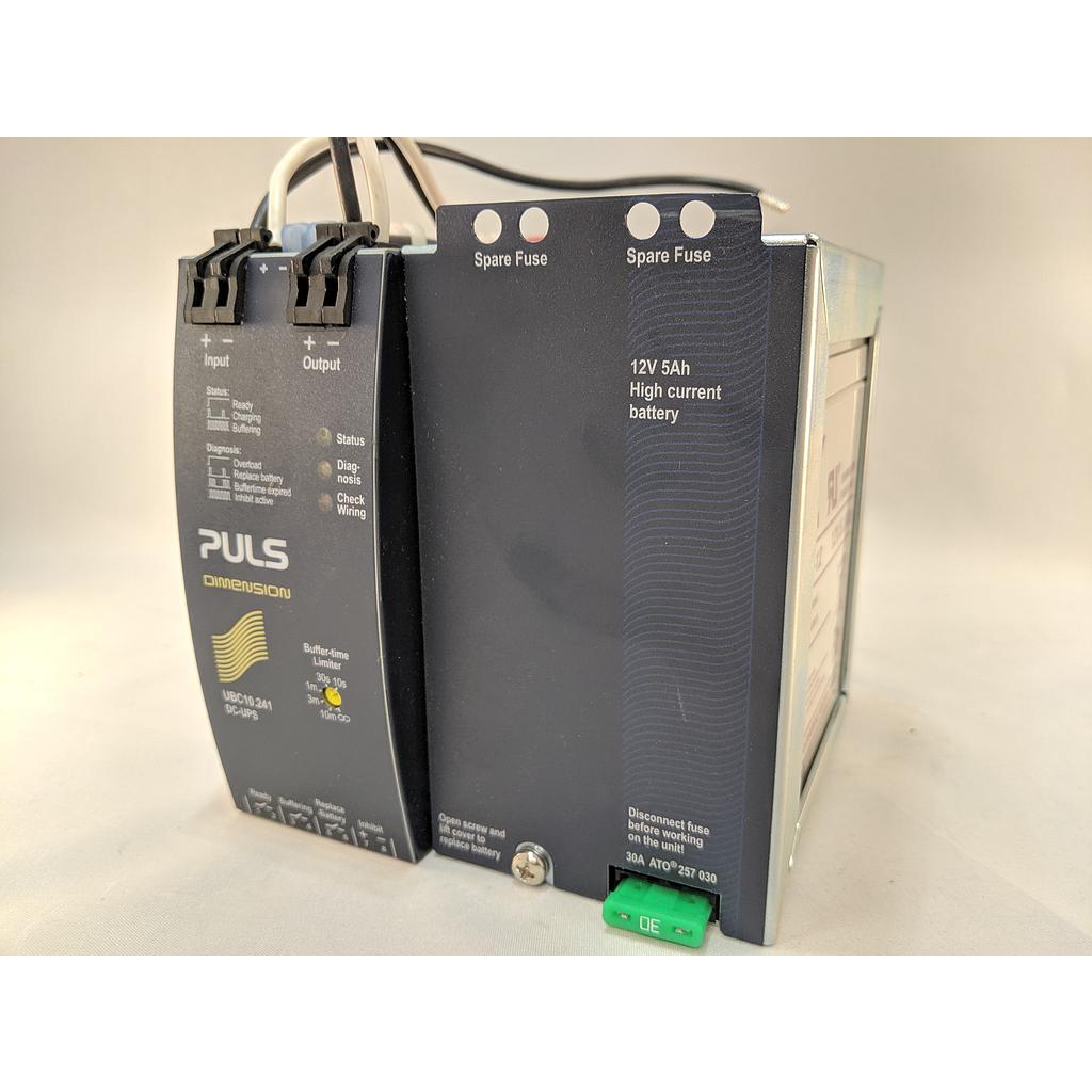 PULS DC-UPS Controller, 24VDC, 10A, without Internal 5Ah Battery