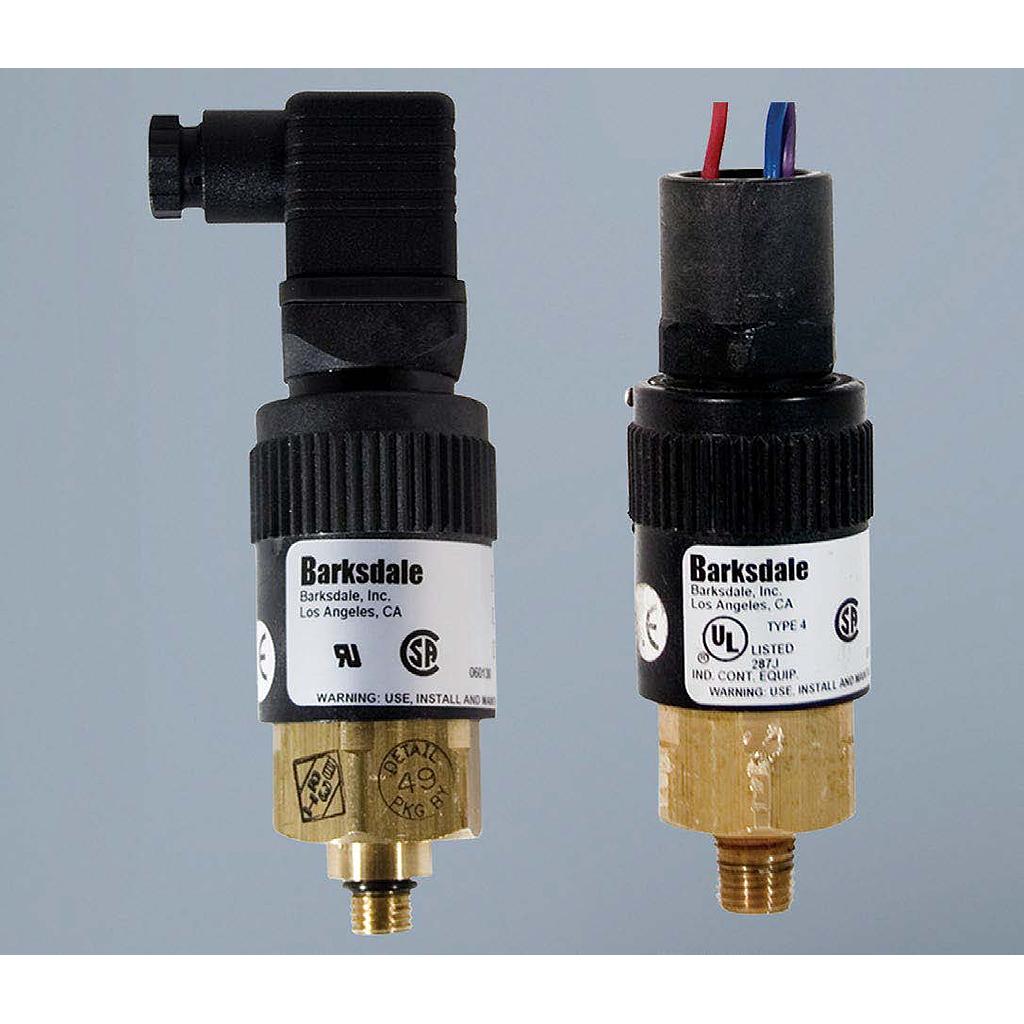 96201 Series Pressure Switch, Brass, 360-1700psi, 12" Free Leads