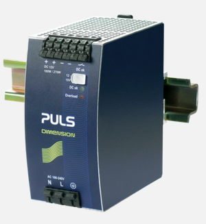 PULS Power Supply, 180W, 100-240VAC 1PH, 12-15VDC, 15-13.5A