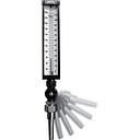 WINTERS TIM-LF - INDUSTRIAL 9" THERMOMETER, 3.5" STEM, ALUMINUM CASE LEAD FREE, 30/240 F&C WITH LEAD FREE WELL