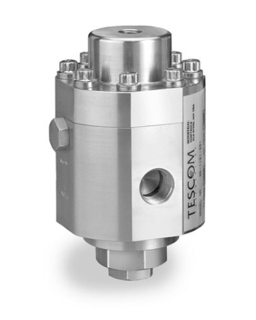 Pressure Reducing Regulator,Aluminum Body,Inlet & Outlet Dome Port 1/4" N PTF,Inlet & Outlet Port 1/2",6000psig
