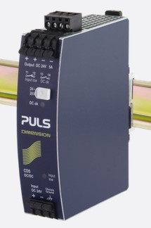 PULS DC/DC Converter, 120W, 24VDC In, 24-28VDC Out, 5-4.3A with Signal Contacts