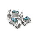 Flomec G2 Series Turbine Flow Meter, 1-1/2" NPTF, Battery Powered Display, Stainless Steel Body for Petro Chem, Fuel, Water, and Solvents