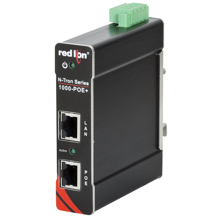 1000-PoE+, 2-Port, N-Tron Gigabit 1000-POE+ Injector