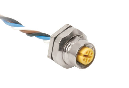 Turck Actuator and Sensor Receptacle, Rear Mount (FKFDV 4.5-1)