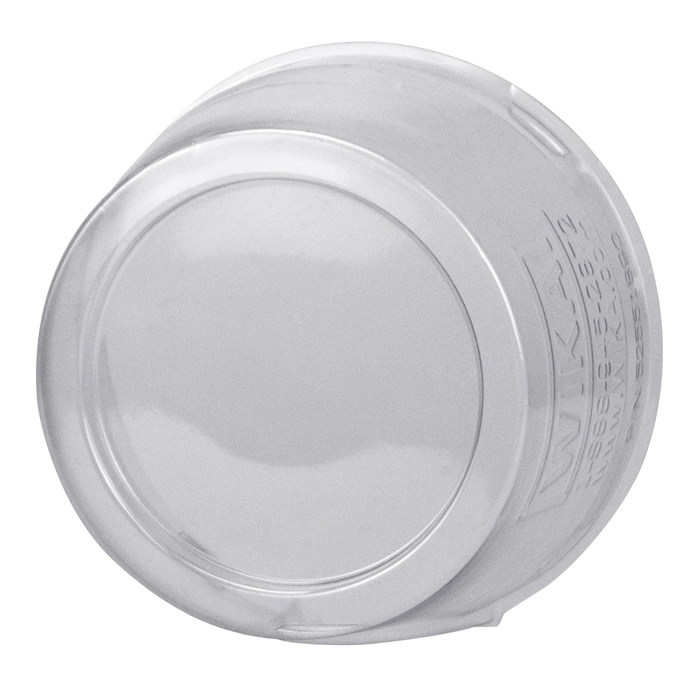 Wika Series 910.18.100 4.5" Pressure Gauge Protective Cover, Clear PVC, 4.5" Snap-On