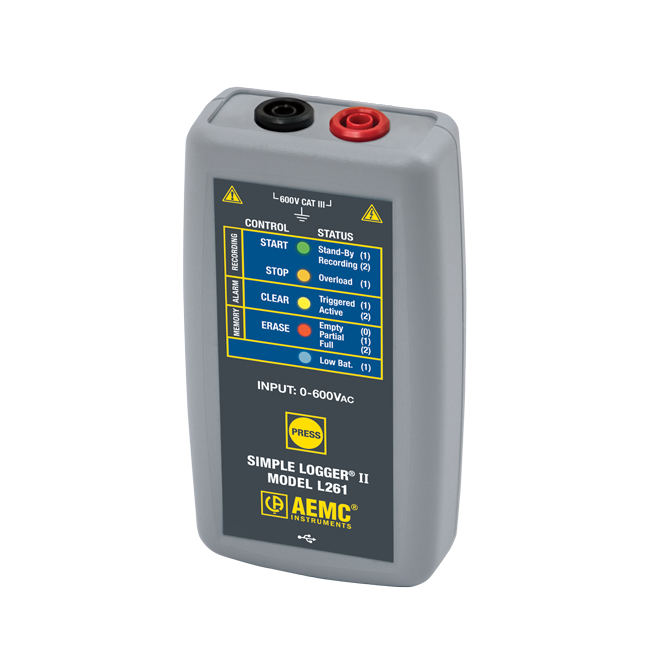 AEMC Simple Logger II Model L261