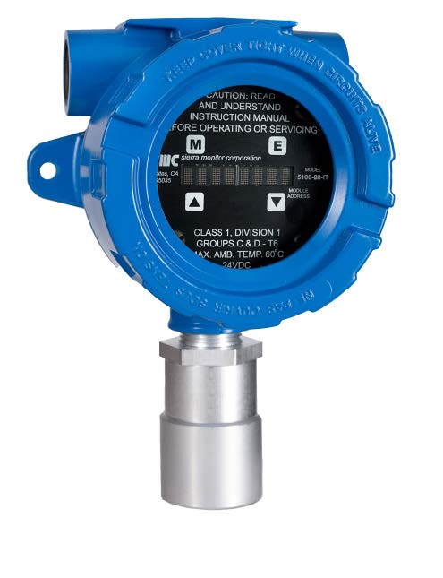 SMC Sentry 5100-IT Carbon Monoxide Detector, 3/4" NPT Alum. Enc, Relays: Sentry / RS-485 / 4-20mA / DI