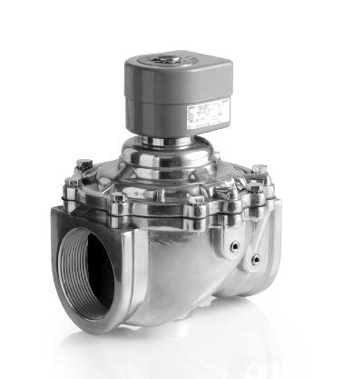 Gas Shut Off Solenoid Valve, 2 Way, N.C., 1 1/2"NPT, Aluminum Body, 120/60VAC