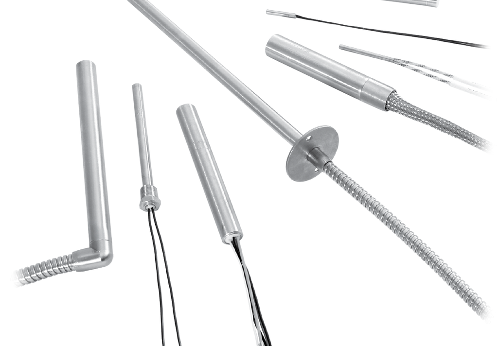 Watlow Firerod Heater 1/4"Diameter 5.25"Length,120V/300W,Incoloy 800,W/74"Leads