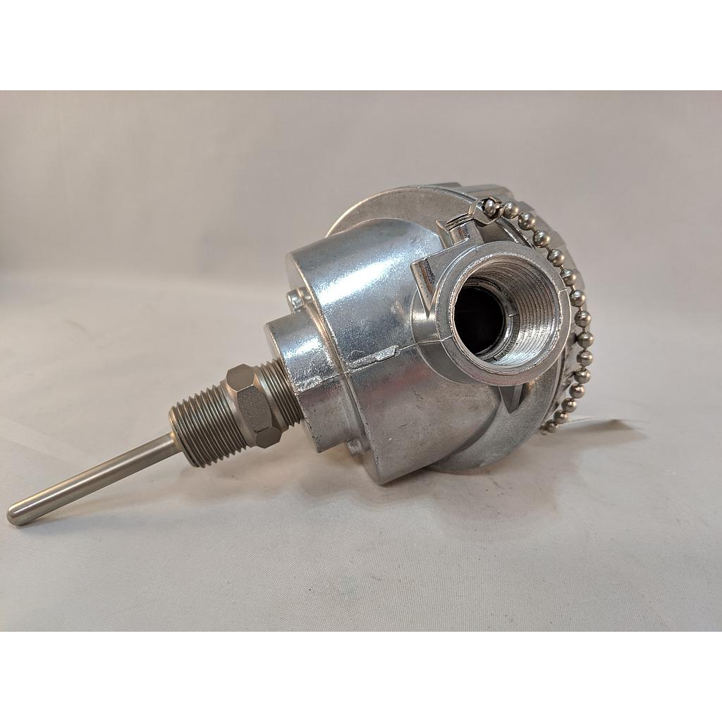 Watlow 3-Wire Rtd w/Cast Aluminum Connection Head, 5"SS Sheath, 1/2"NPT