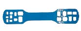 Universal missing handle valve stem wrench, Powder Coated 316 SS, Works with most known shutoff valves and also 2-8" test cocks