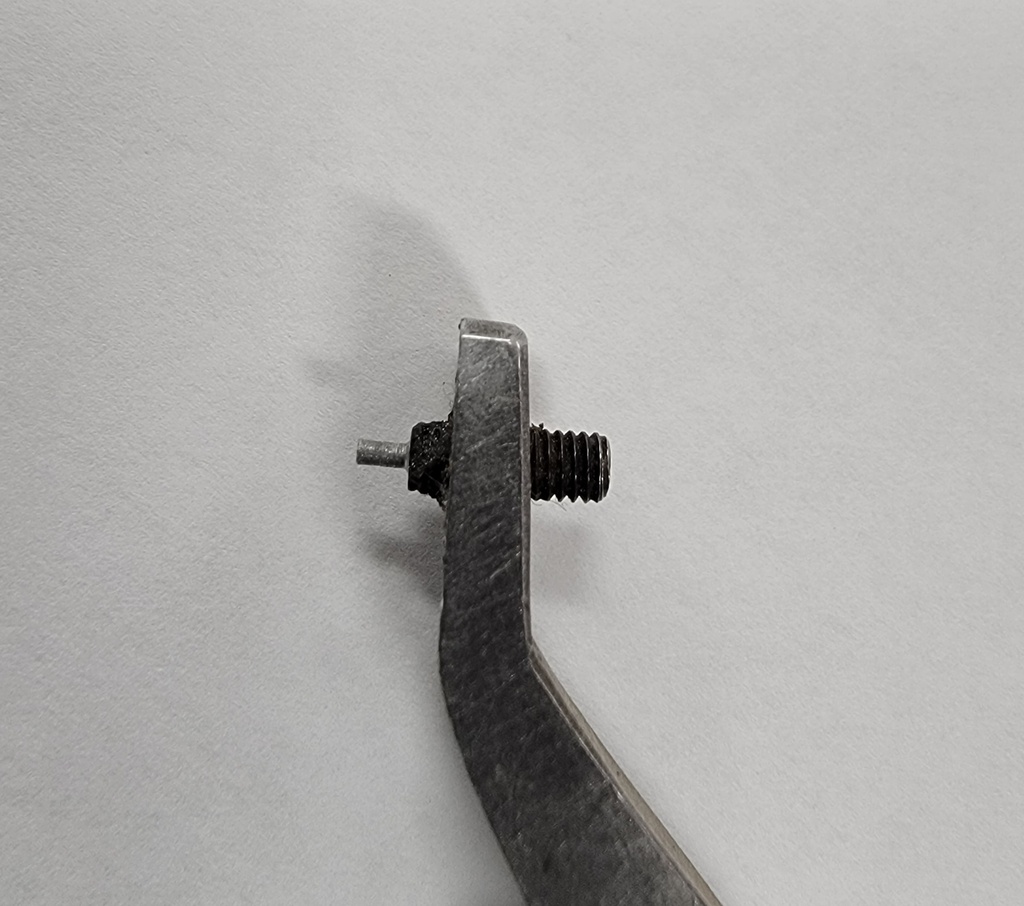 Wika Pointer Puller Tool - Replacement Tip set screw M3 x 10 DIN913 (for Branom shop use only)