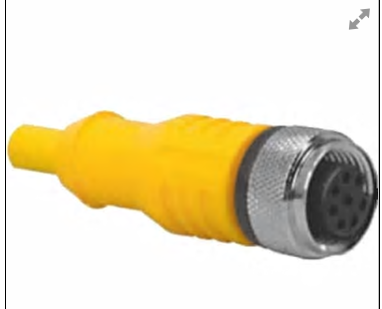 Turck Actuator and Sensor Cable, Connection Cable (RKC 4.4T-6)