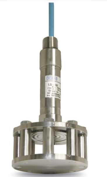 Wika LS-10 Series Submersible Pressure Transmitter with Level Guard, 0-100"H2O, 60M Cable