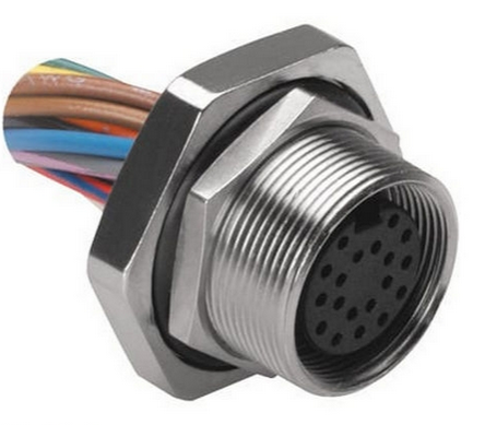 Turck Actuator and Sensor Receptacle, Rear Mount (BKFD 19-15-6/M18)