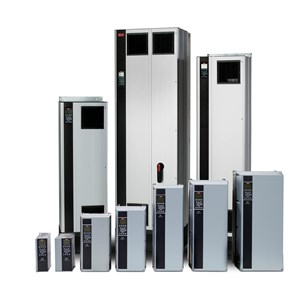 VLT AQUA Drive FC-202 Series, 750 HP / 560 KW, 380-480 VAC, 3 Phase, IP20 / Chassis, FC-202N560T4E20H2XGC7XXSXXXXAXBXCXXXXDX-WIT Only