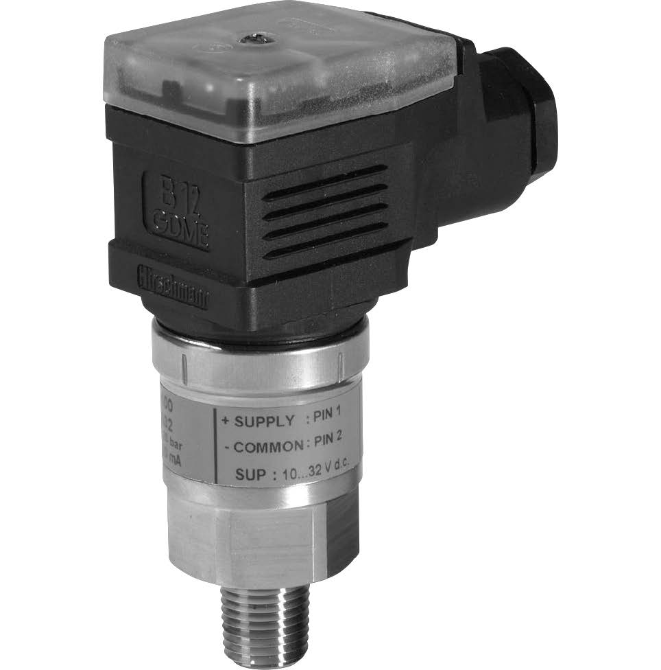 Danfoss Model MBS 33M Pressure Transducer 0-362.59 PSI, 4-20mADC Output