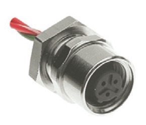 Turck Actuator and Sensor Receptacle, Front Mount (FKB 5-0.5/18.25)