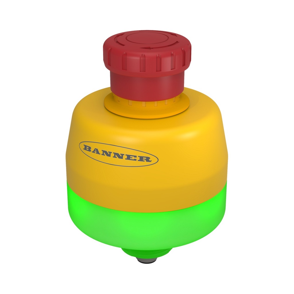 Emergency Stop With Isd: 30 Mm Mount With 40 Mm Push Button (SSA-EB1PLGR-0DECQ8R)