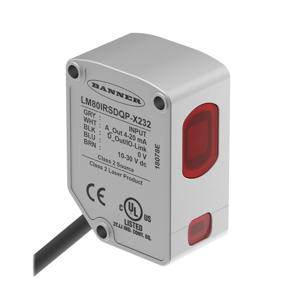 Laser Displacement Sensor (LM80IRSDQP-X232)