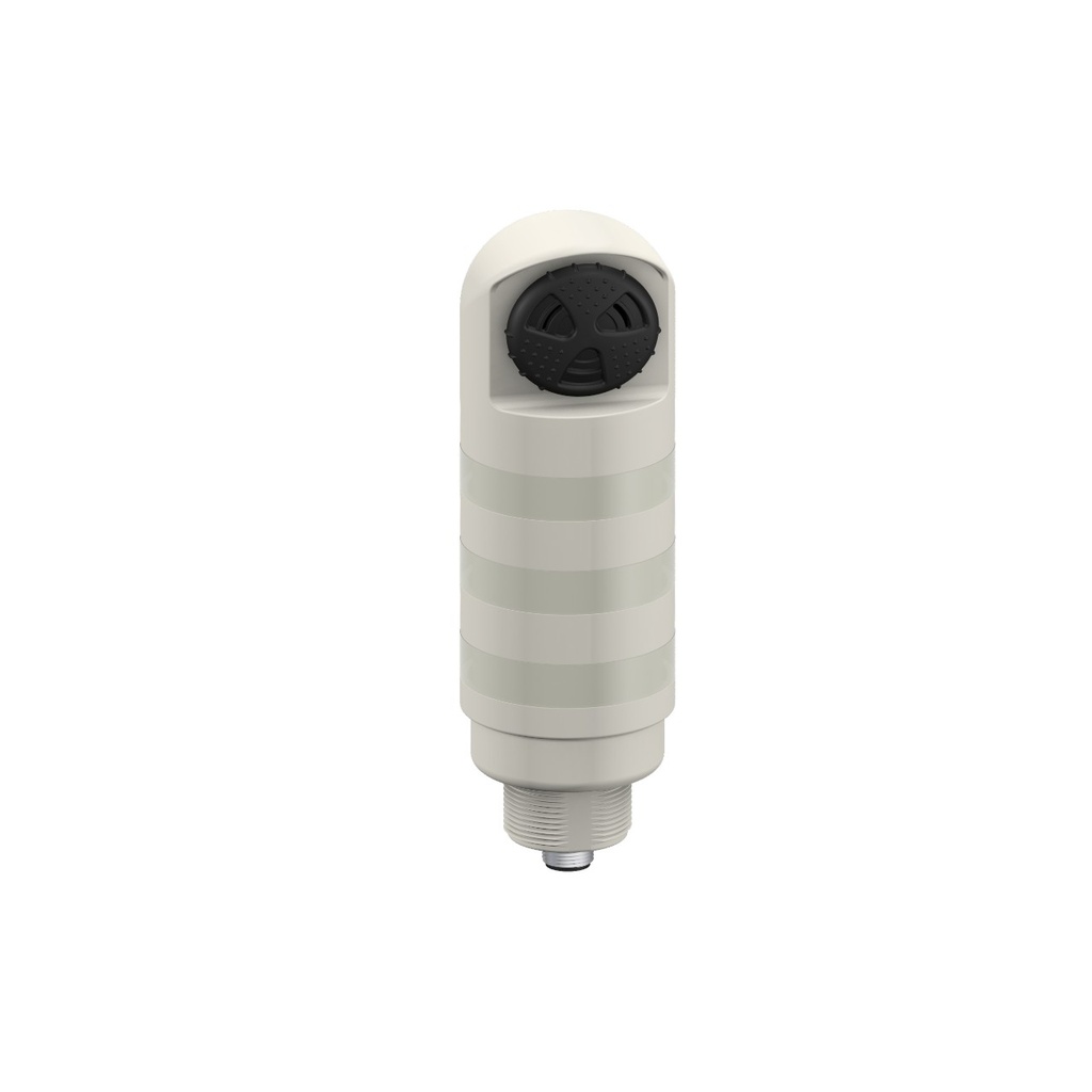 Tl50 Pro Tower Light With Sealed Loud Audible, Beacon Gray Housing: 3 Lighted Segments (TL50PBL3ALSCQ)