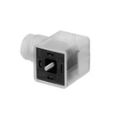 AVENTICS CON-VP Series Valve Plug Connector, Form B, 2+E, Screw Connection, Unshielded, IP65