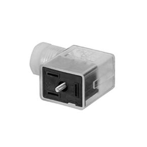 AVENTICS CON-VP Series Valve Plug Connector, Form A, 2+E, Screw Connection, Unshielded, IP65