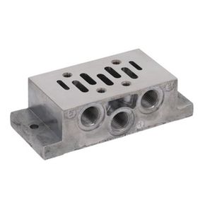 AVENTICS HV Series ISO 5599-1 Size 1 Single Subbase, G 1/4 Ports
