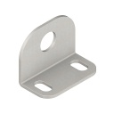 Bracket: Right-angle bracket for glass fiber optic with 5/16 in - 24 threaded tip (SMBF)