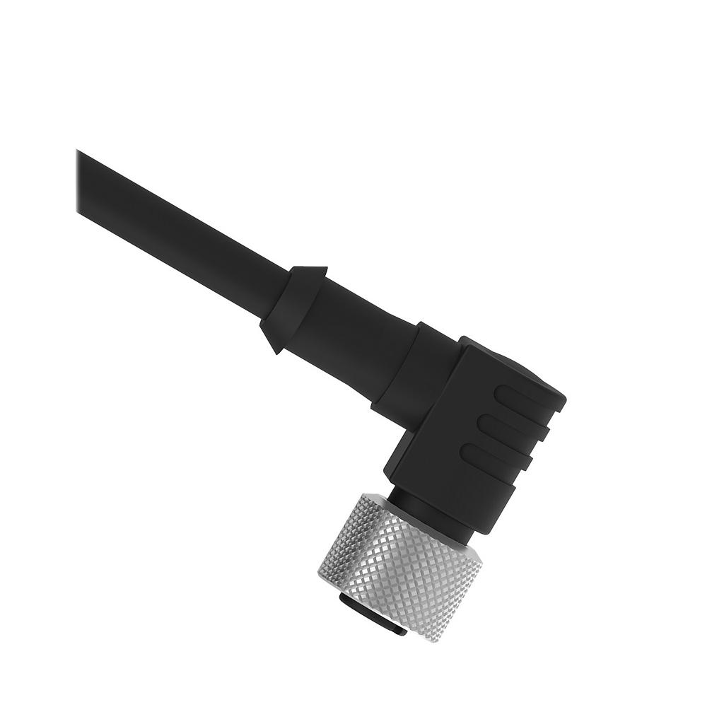 Cordset A-Code M12 Single Ended (MQDC-606RA)
