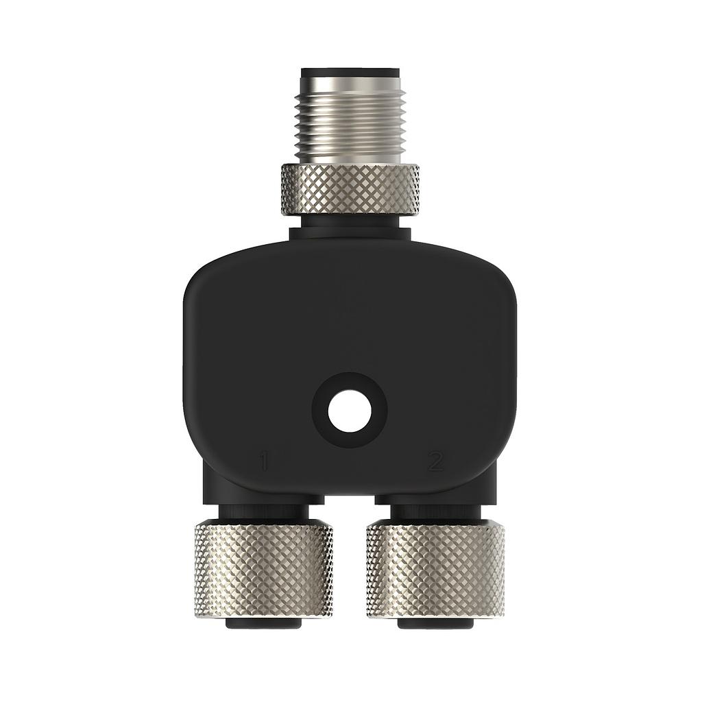 Splitter M12M to M12F and M12F connectors (CSB-M1240M1240)
