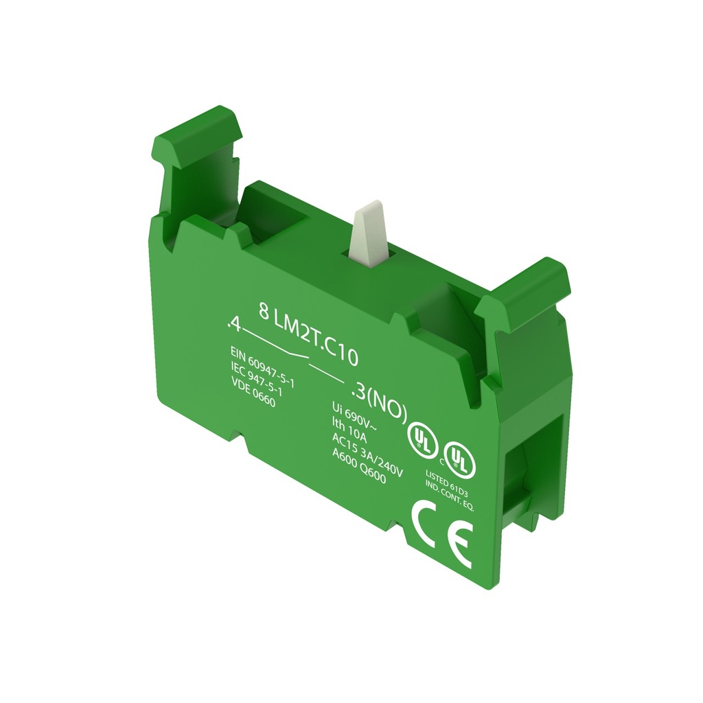 ES CONTACT NO NO E-STOP BUTTON CONTACT (8-LM2T-C10)
