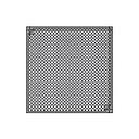 Retroreflector: Square 100x100mm (BRT-92X92CB)