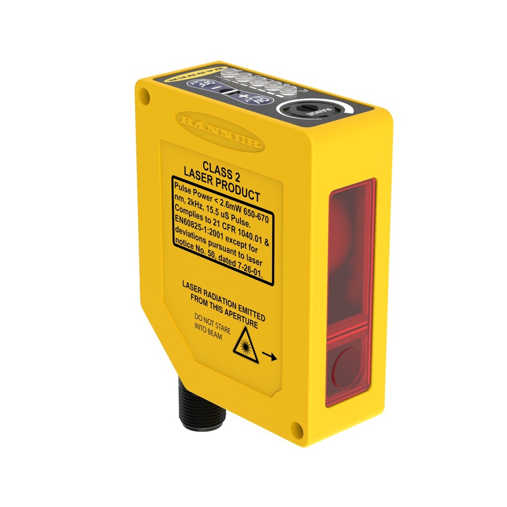 Q60 Series: Adjustable-Field Laser (Class 2) (Q60BB6LAF2000)