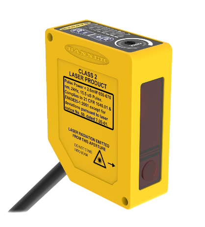 Q60 Series: Adjustable-Field Laser (Class 2) (Q60BB6LAF2000QP)