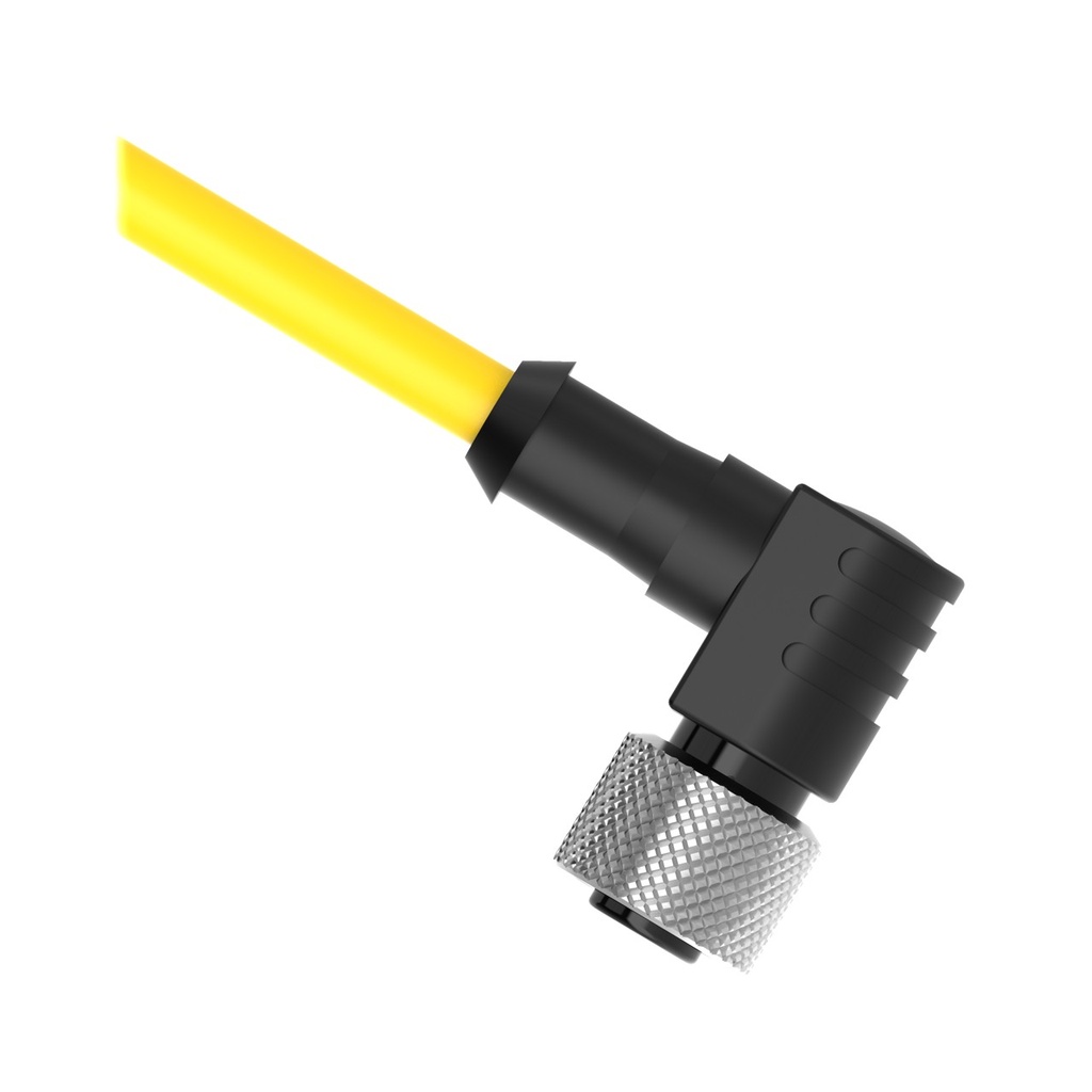 Micro-style Quick Disconnect Cable With Shield (MQVR3S-515RA)