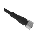 Cordset A-Code M12 Single Ended (MQDEC2-406)