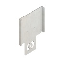 Bracket: Flat SMBAMS series for mounting reflectors (SMBAMSR85P)